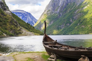 Kıyıda Naeroyfjord