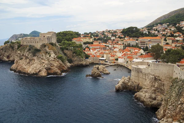 Befestigungsanlagen von Dubrovnik — Stockfoto