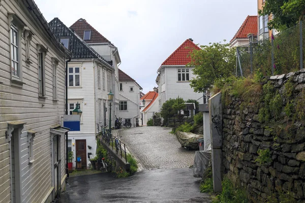 Straten in het hooggelegen gebied van Bergen — Stockfoto