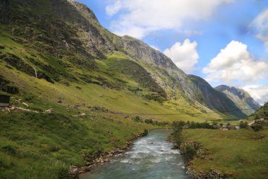 Bölgenin Milli Park Jostedalsbreen, Norveç