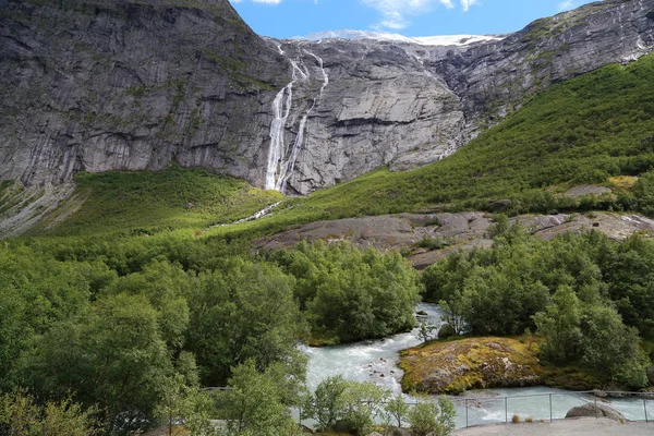 Το εθνικό πάρκο Jostedalsbreen, Νορβηγία — Φωτογραφία Αρχείου