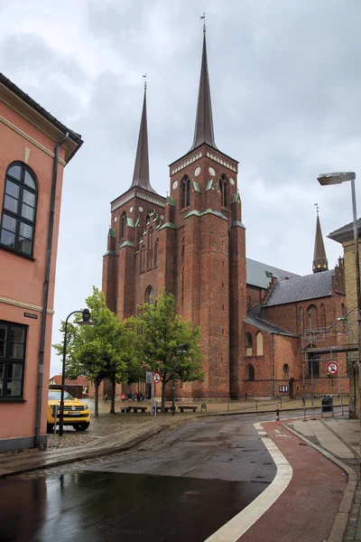 Kathedrale in Roskilde, Dänemark — Stockfoto