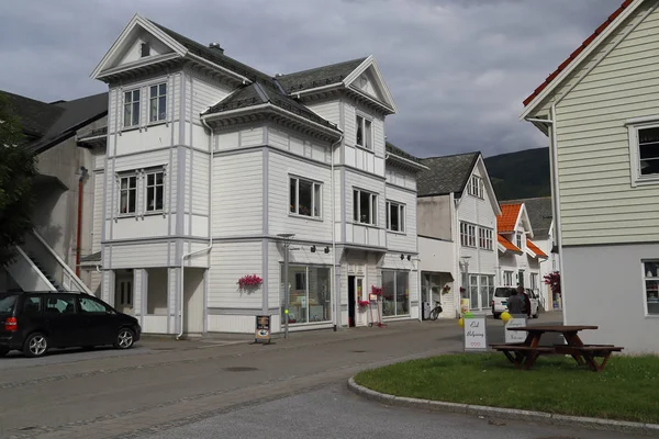Село Nordfjordeyd, Норвегія — стокове фото