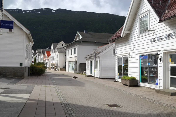 Pueblo de Nordfjordeyd, Noruega — Foto de Stock