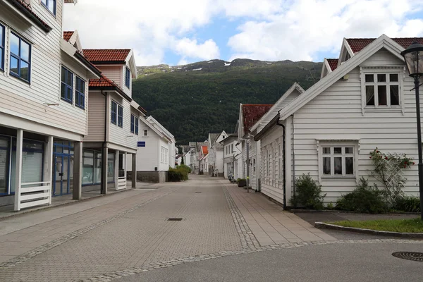 Nordfjordeyd village, Norway — Stock Photo, Image