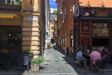 Stockholm eski sokakları