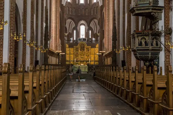 Cathedral in Roskilde, Denmark — Stock Photo, Image