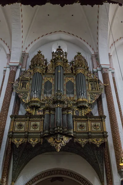 A katedrális, a Roskilde, Dánia — Stock Fotó