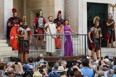 Tebrik İmparator Diokletian, Split, Hırvatistan