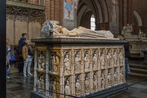 Kathedraal van Roskilde, Denemarken — Stockfoto