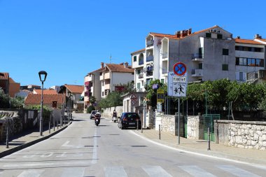 Modern Hırvat sahil kasabası