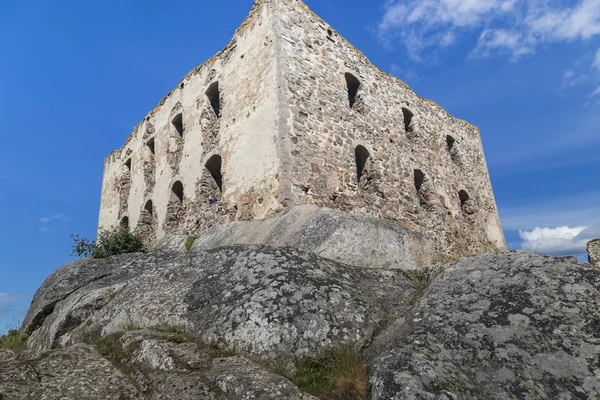 Le rovine del palazzo Bragehus, Svezia — Foto Stock