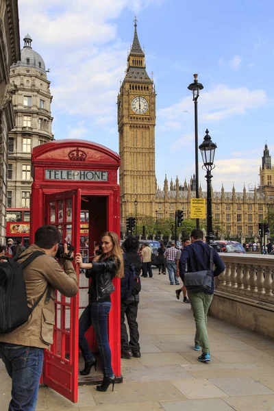 Servizio fotografico a Londra — Foto Stock