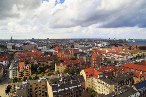 哥本哈根的空中景观 — 图库照片
