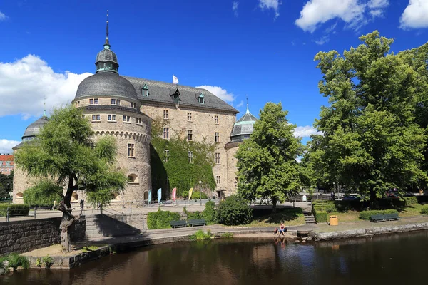 Kastély Orebro, Svédország — Stock Fotó