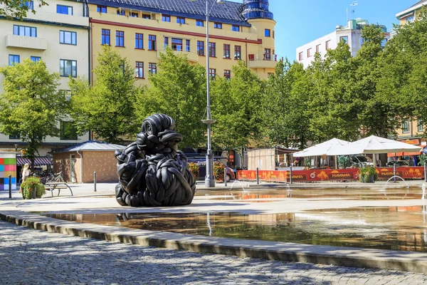 Torget i Örebro — Stockfoto