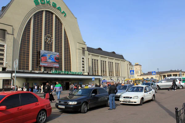Центральний залізничний вокзал Києва — стокове фото