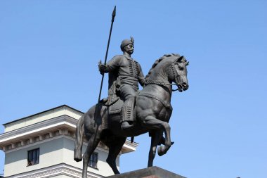 Şehrin Kharkov, Ukrayna efsanevi kurucusu anıt