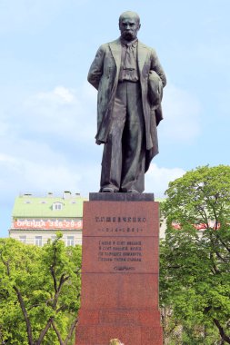 Anıt Taras Şevçenko Kiev, Ukrayna