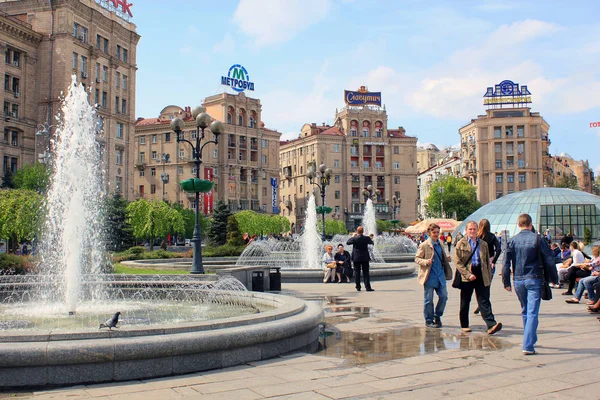 Place de l'Indépendance, Kiev, Ukraine — Photo