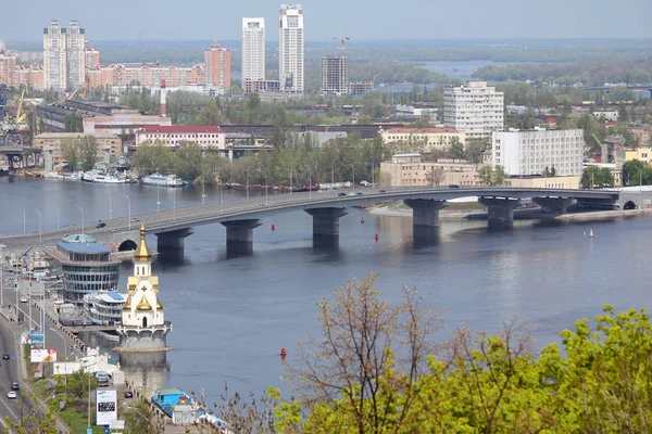 Harbor Bridge, Kijów — Zdjęcie stockowe