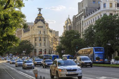 Madrid'de trafik