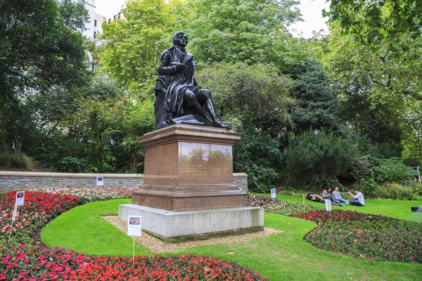 Monumento a Robert Burns, Londres — Foto de Stock
