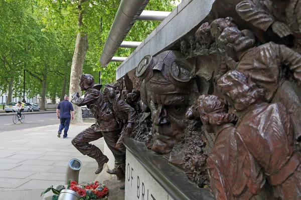 Fragmento del monumento Batalla de Gran Bretaña, Londres — Foto de Stock