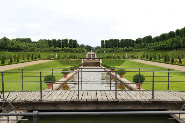 Jardines del Castillo de Frederiksborg — Foto de Stock