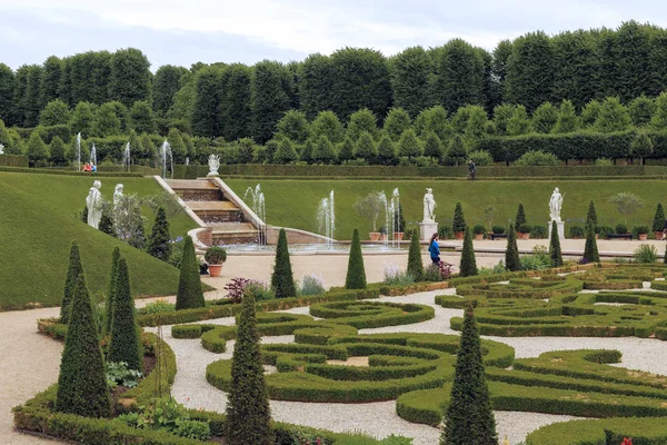 Jardines del Castillo de Frederiksborg — Foto de Stock