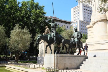 cervantes, madrid Anıtı