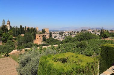 Alhambra, granada, İspanya