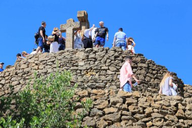 Çapraz Hill Park Guell, Barcelona