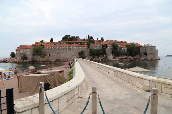 City-hotel Sveti Stefan, Montenegro — Stock Fotó