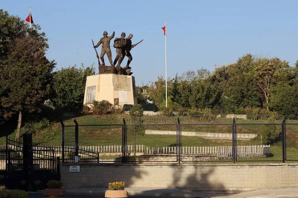 Monumento aos soldados turcos, Istambul — Fotografia de Stock