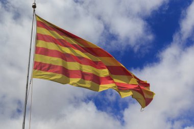 Catalonia, İspanya otonom Cumhuriyeti bayrağı