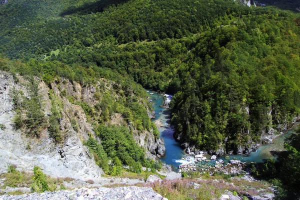 Moraca rivier, Montenegro — Stockfoto