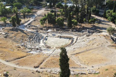 Antik Yunan tiyatro Dionysos Atina