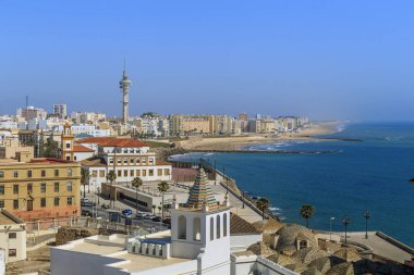 Günümüz Cadiz, İspanya Hava bir bakış