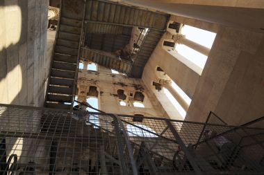 Merdiven için çan kulesi, Split katedral, Hırvatistan
