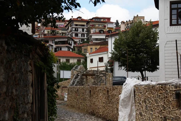 Cityscape de Kastoria, Grécia — Fotografia de Stock