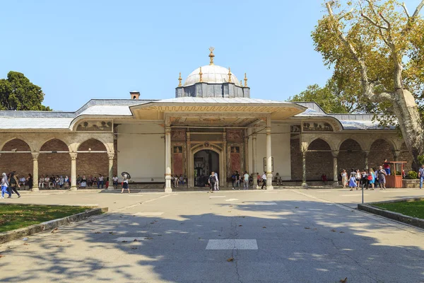 Topkapi palota, a Babusaade kapu, Isztambul — Stock Fotó