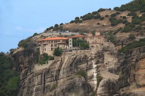 Mosteiro de Varlaam, Meteora, Grécia — Fotografia de Stock