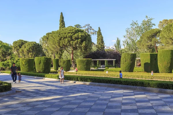 De El Parque del Retiro, Madrid — Stockfoto