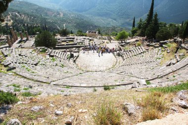 Antik Yunan tiyatro Delphi