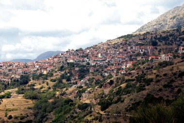Yerleşim Arachova, Yunanistan