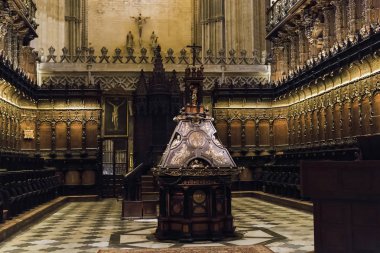 İç katedral Sevilla, İspanya