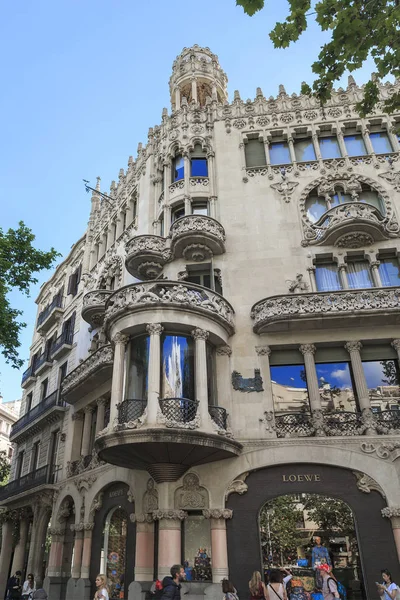 Casa Lleo i Morera, Barcelona —  Fotos de Stock