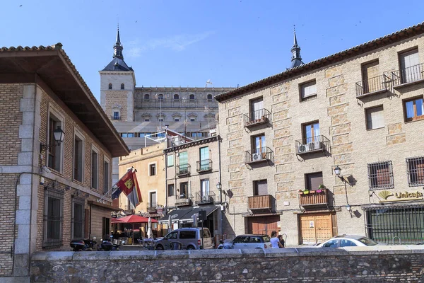 Plaza de Santiago de Caballeros, Toledo — Stock Photo, Image