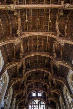 Ortaçağ iç Palace Hampton Court, İngiltere